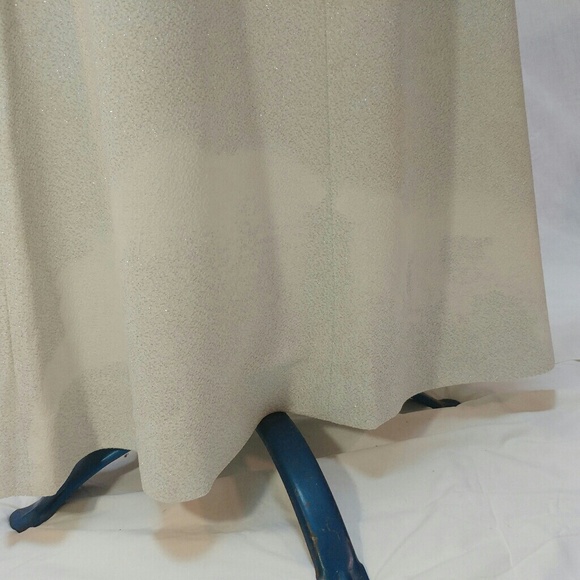 Vintage 1970s handmade velvet and silver gown - Picture 5 of 5