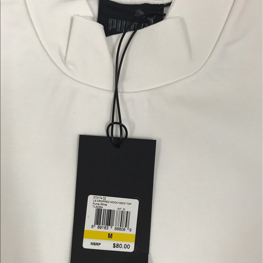 Puma X Fenty Rihanna Cropped Workout Top Size M - Picture 4 of 7