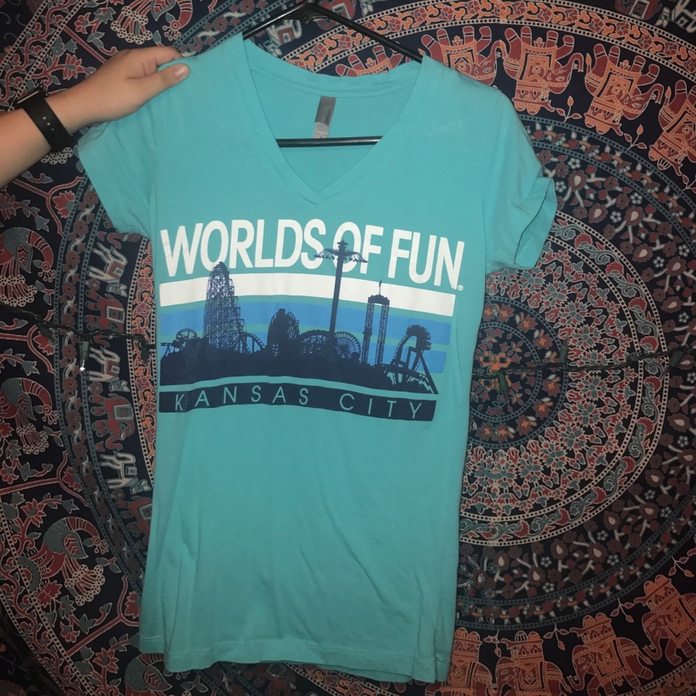 worlds of fun tee