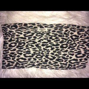 Cheetah print bandeau