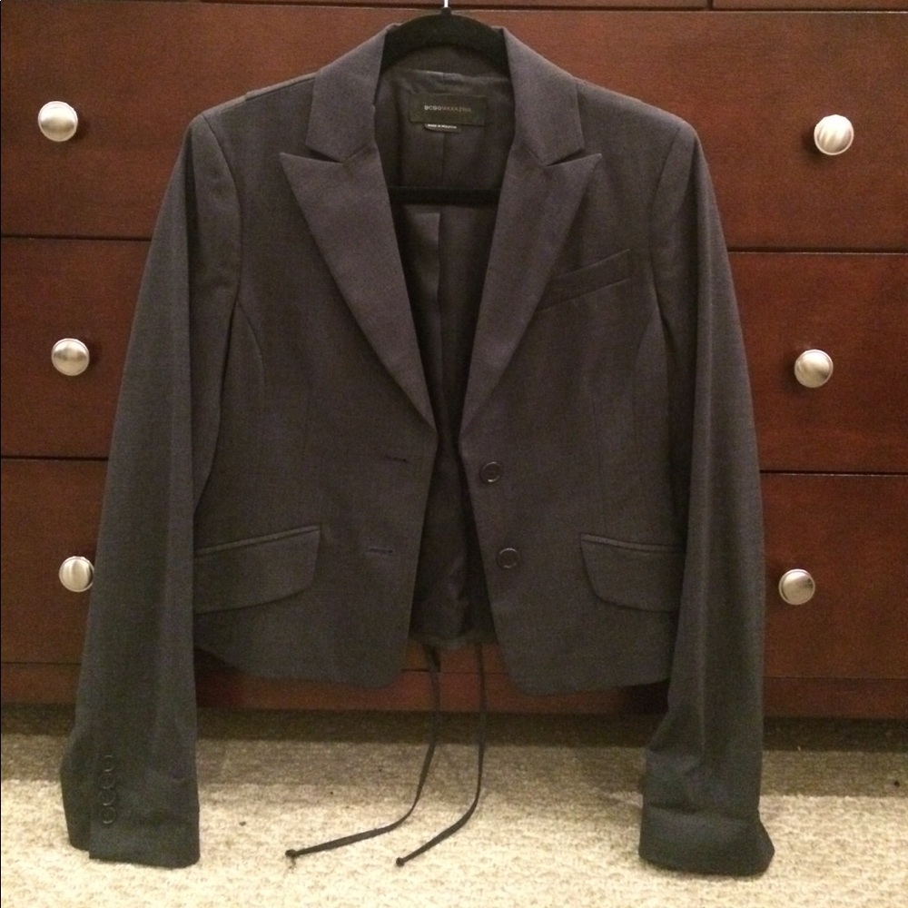 BCBGMaxAzria Blazer - charcoal/navy