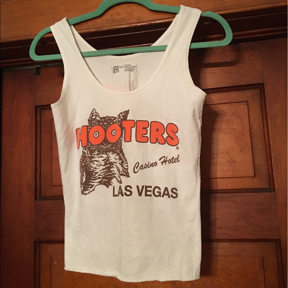 Tight Fit Stretchy Hooters Tank Top