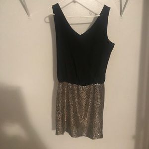 Black clubbing dress
