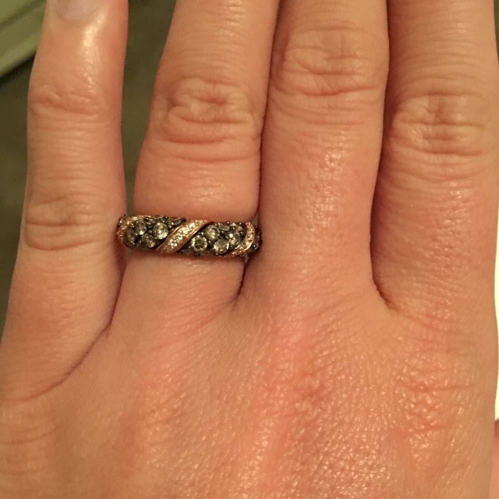 LeVian 14K Ring rose gold.