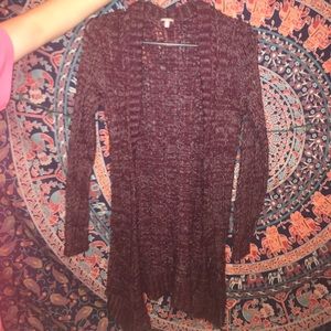 knitted cardigan