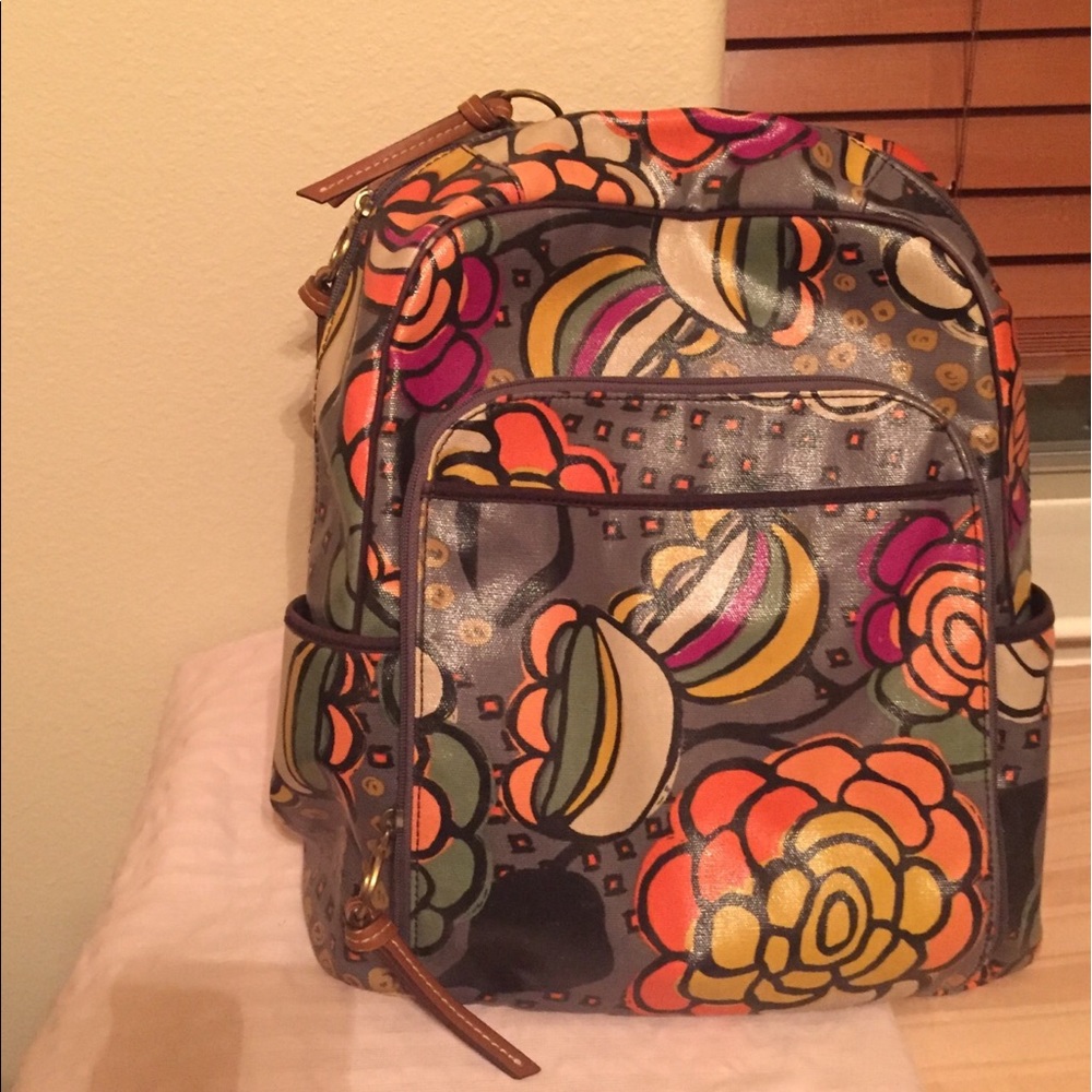 Floral Fossil Backpack