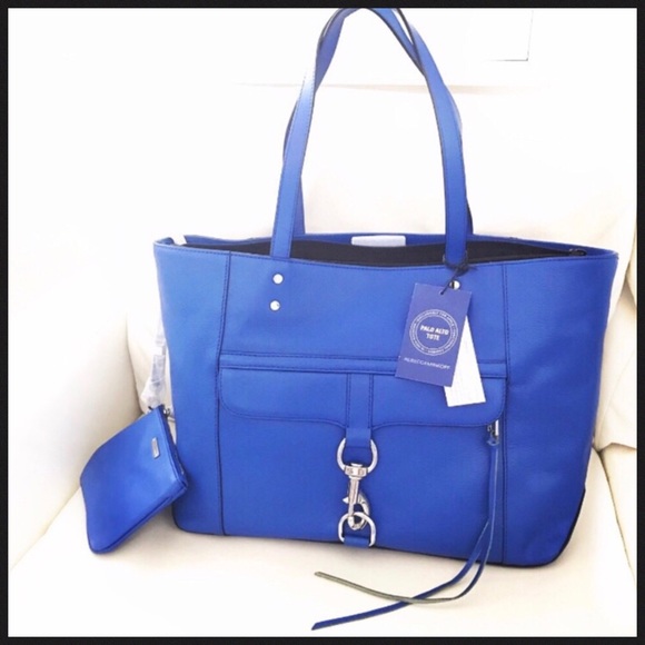 Rebecca Minkoff Handbags - REBECCA MINKOFF Palo Alto Majorca blue laptop tote