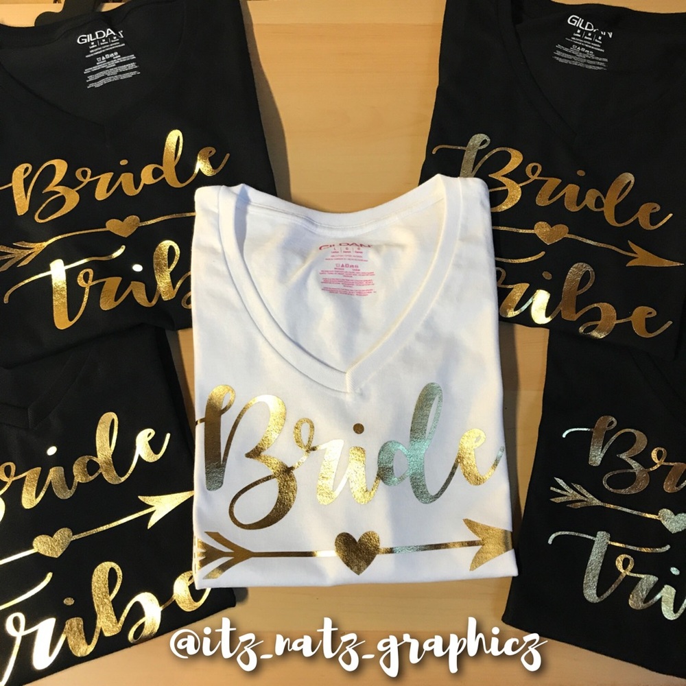 Custom Bridal Tees