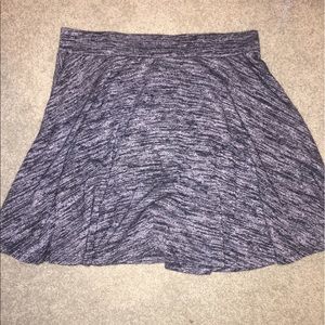 Forever 21 heathered grey skater skirt.