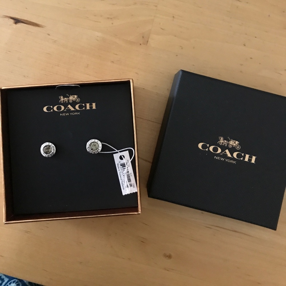 Coach earrings