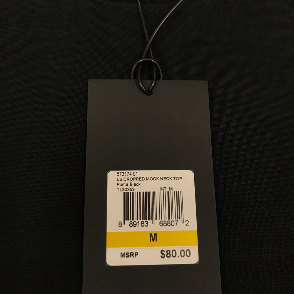 Puma X Fenty Rihanna Cropped Workout Top Size M - Picture 3 of 6