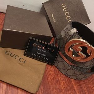 Gucci belt