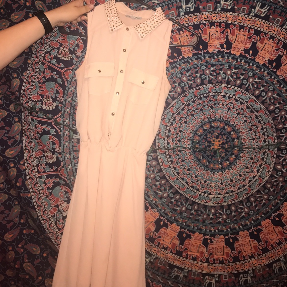 peach charlotte russe dress