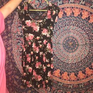 floral lacy dress