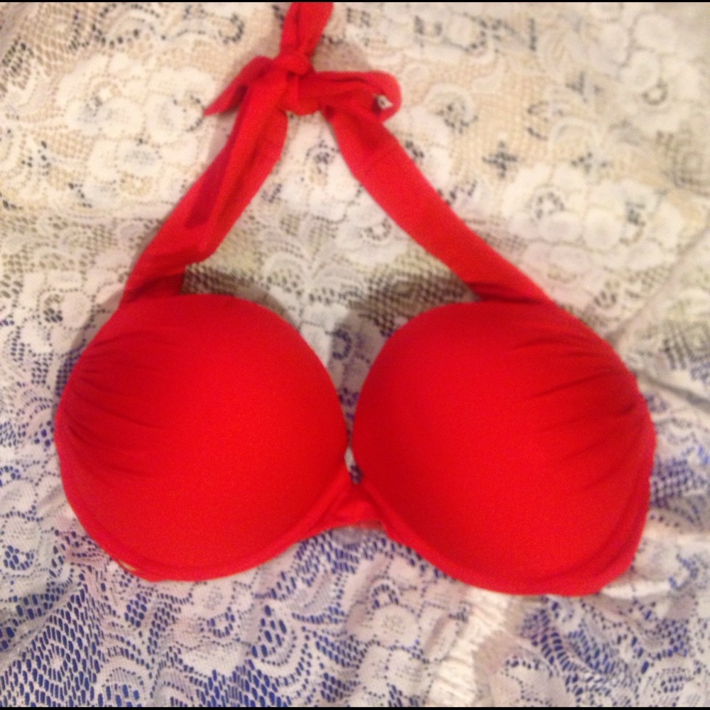 SALE Vs red bombshell bikini top