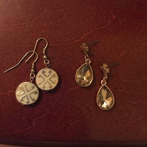 Two pairs of cute earrings