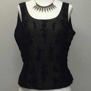 Albert Nipon Sleeveless top