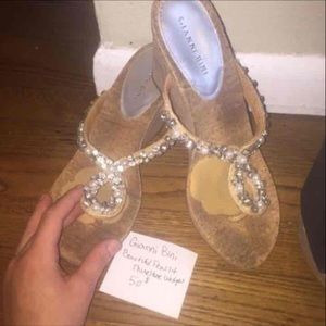 Gianni Bini slip on wedges