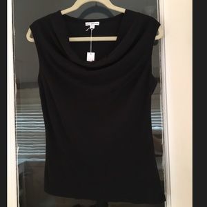 James Perse Cowl Cotton Top