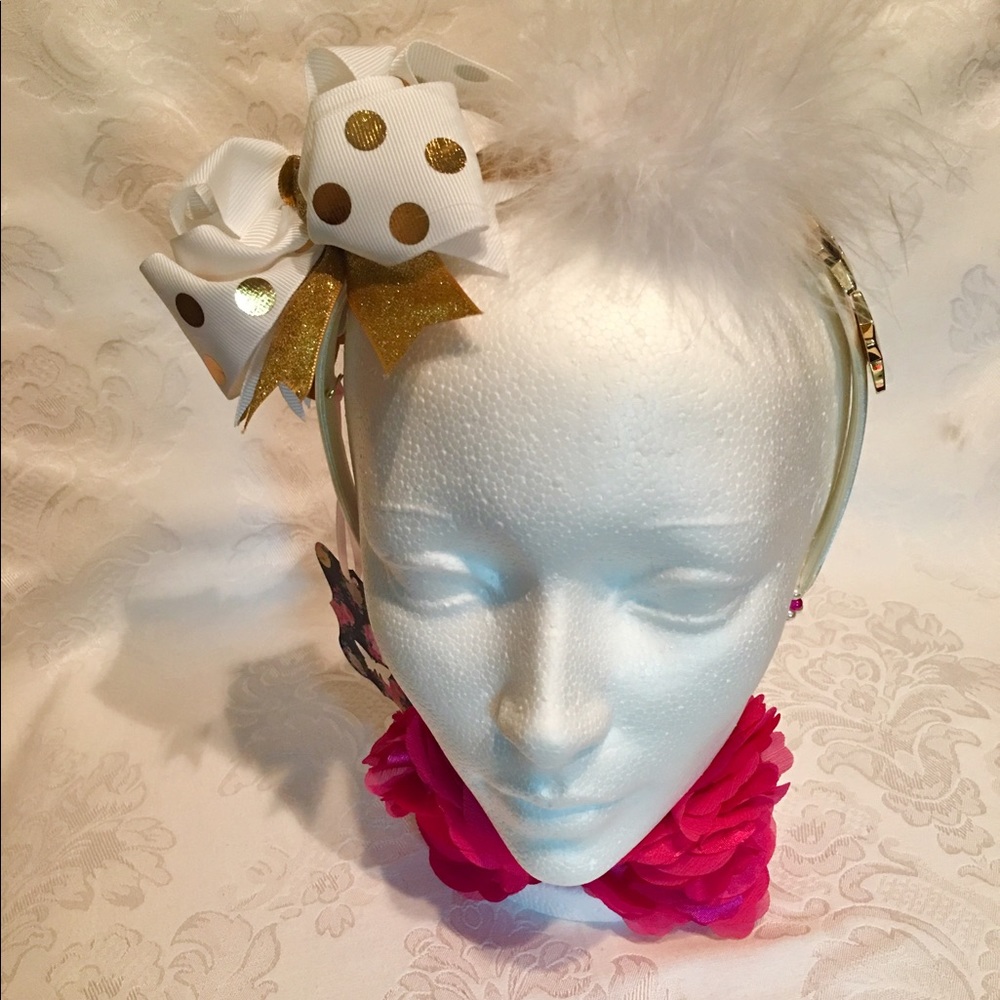 Girls designer headband.