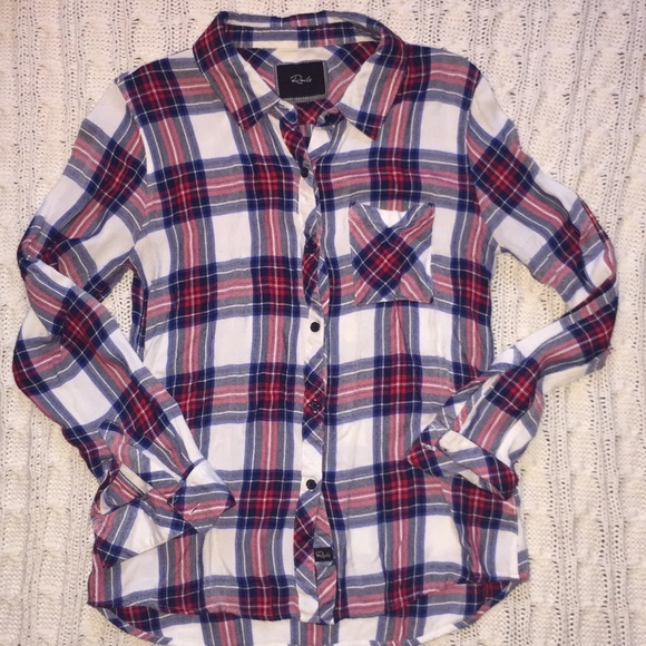 Rails Hunter Plaid Button up Shirt - Picture 2 of 3