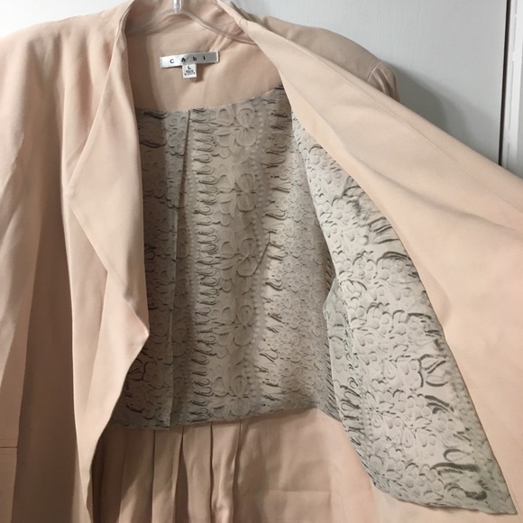 CAbi Jackets & Blazers - CAbi Nude Lightweight Jacket