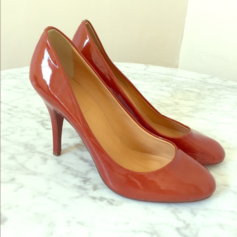 NEW JCrew copper Mona pumps