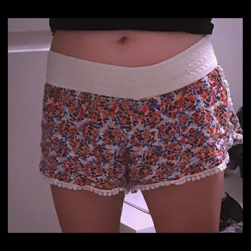 Floral shorts