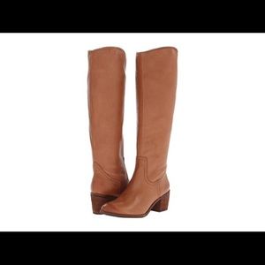 Sam Edelman Loren tall riding boots block heels
