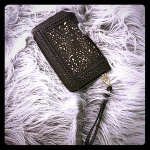 Cute Wristlet by Big Buddha. (VEGAN)