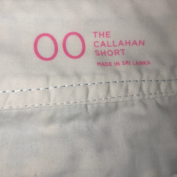 Lilly Pulitzer Blue and White Callahan Shorts - Picture 3 of 4