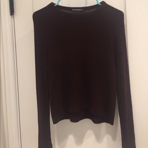BRANDY MELVILLE LONG SLEEVE (Burgundy)