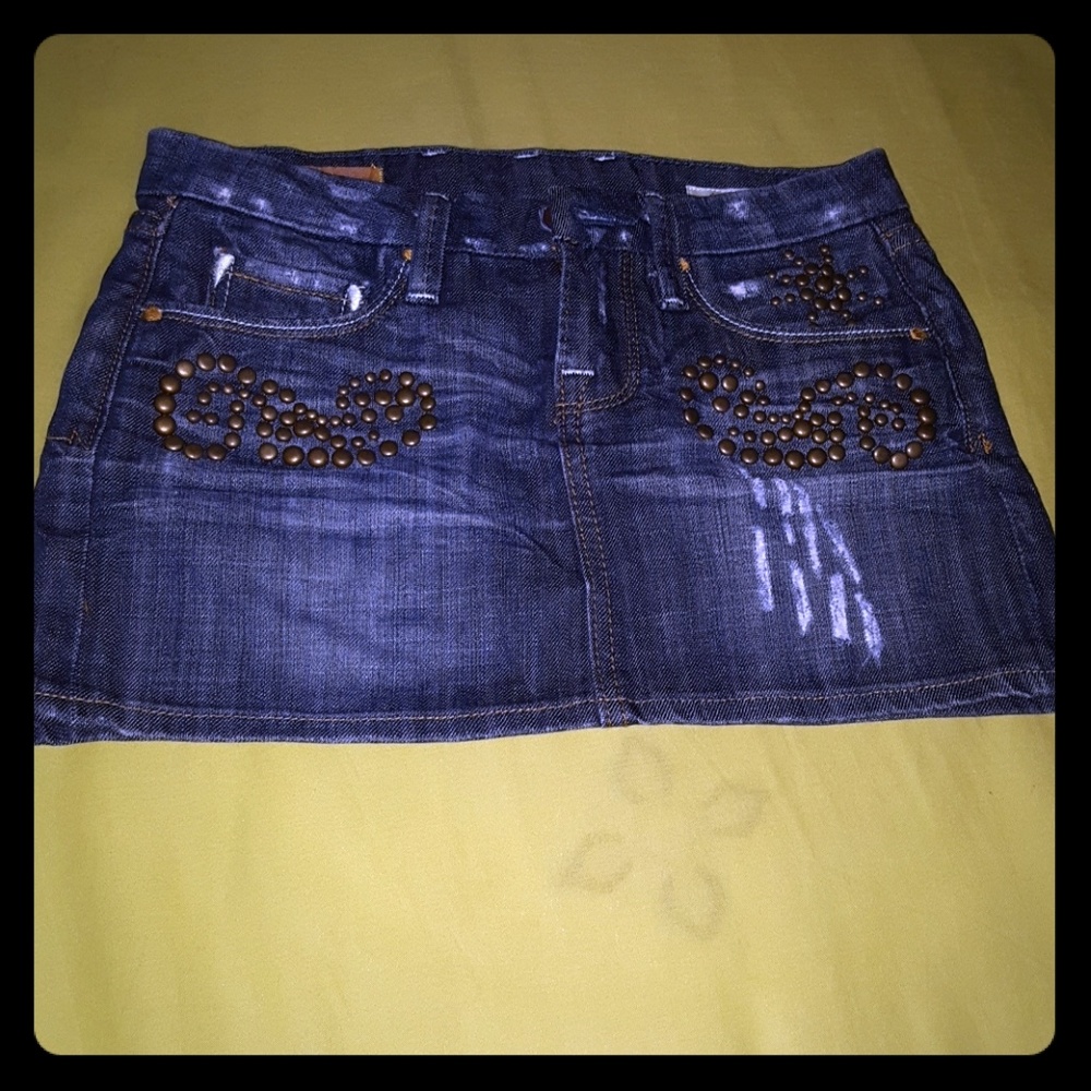 Vigoss Studio jeans mini skirt. Like new!