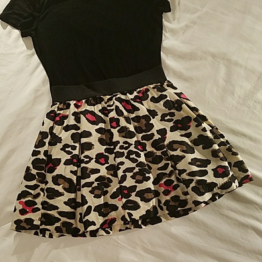 Party Skirt in Leopard Print