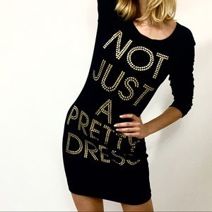 Moschino Cheap and Chic whimsical mini dress