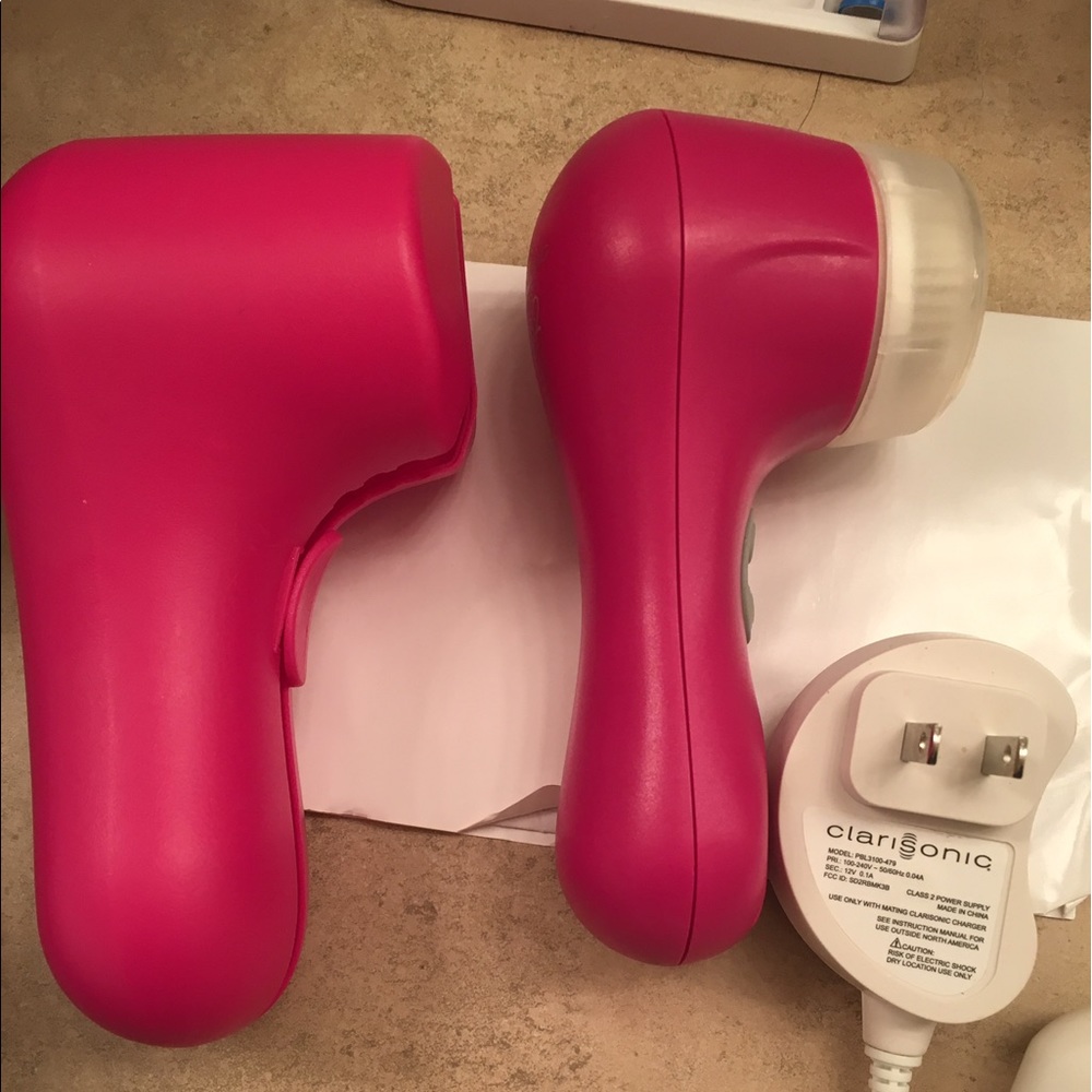 Mis 2 Clarisonic face brush.