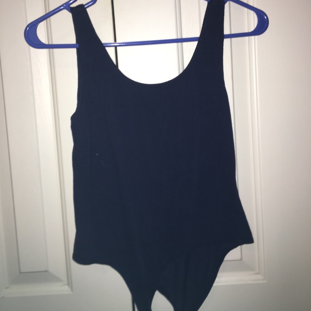 Navy Blue Bodysuit