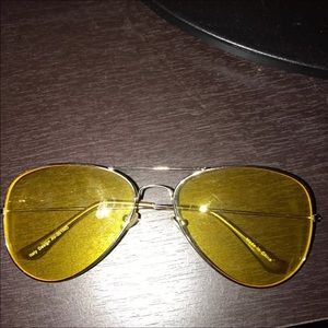 Yellow aviators