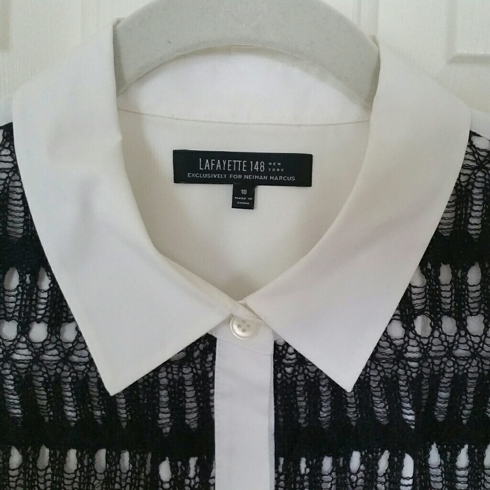 Lafayette 148 New York button down shirt