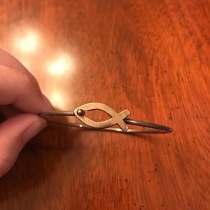 James Avery Ichthus hook-on bracelet