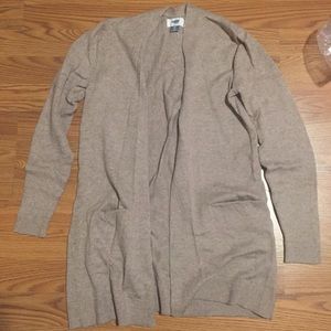 Old Navy Taupe Cardigan