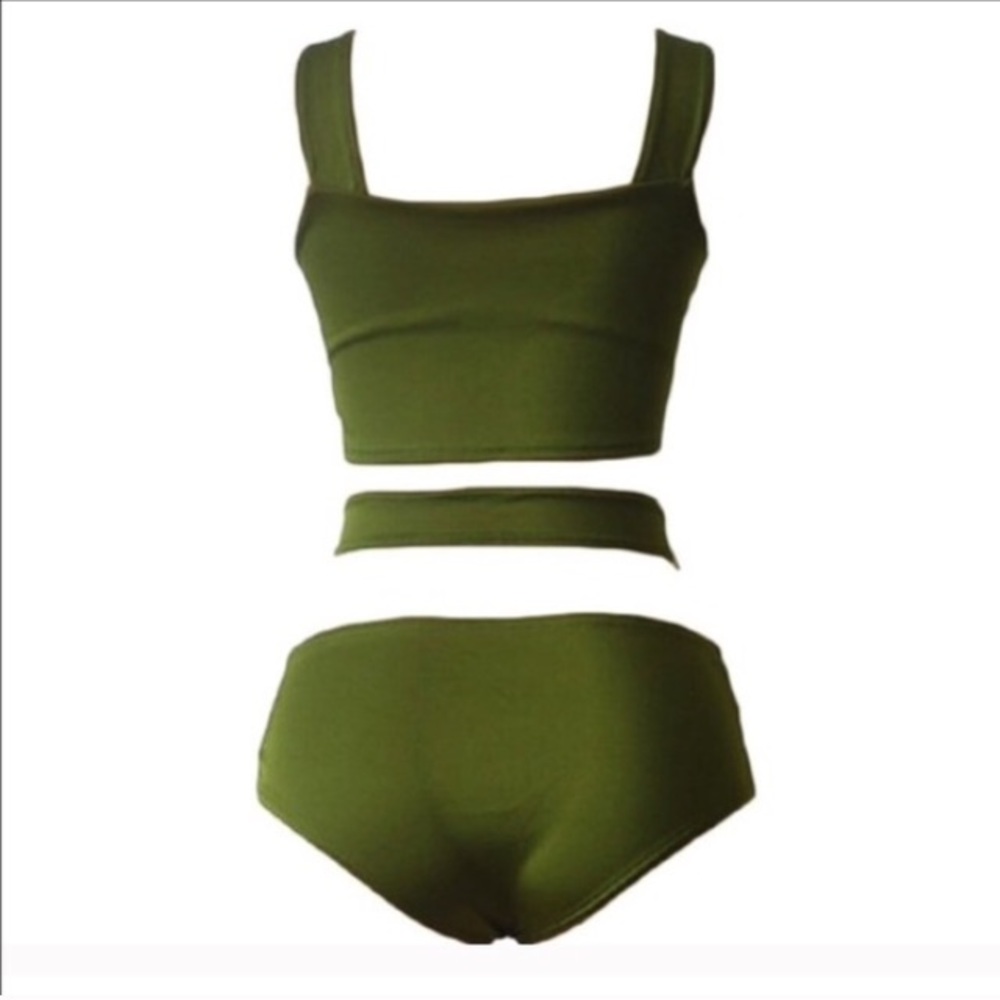 Army green bikini - Picture 3 of 5