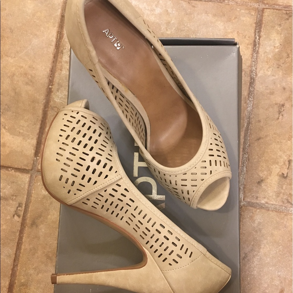 Apt 9 Nude Stilettos