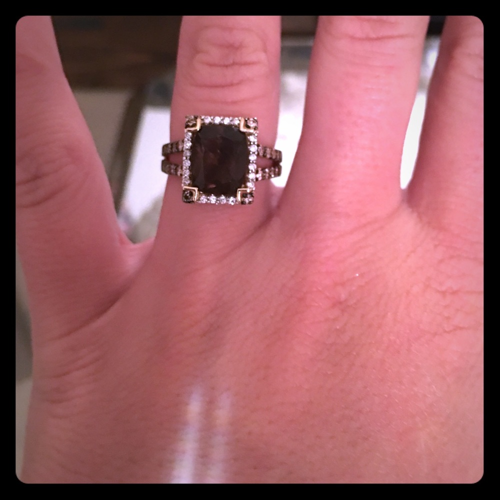 LeVian 14K diamond ring.