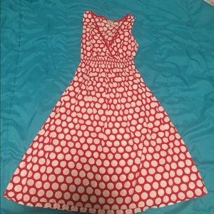 Motherhood Polka dot maternity dress