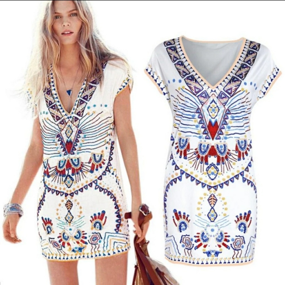 Trendy Ethnic summer dress