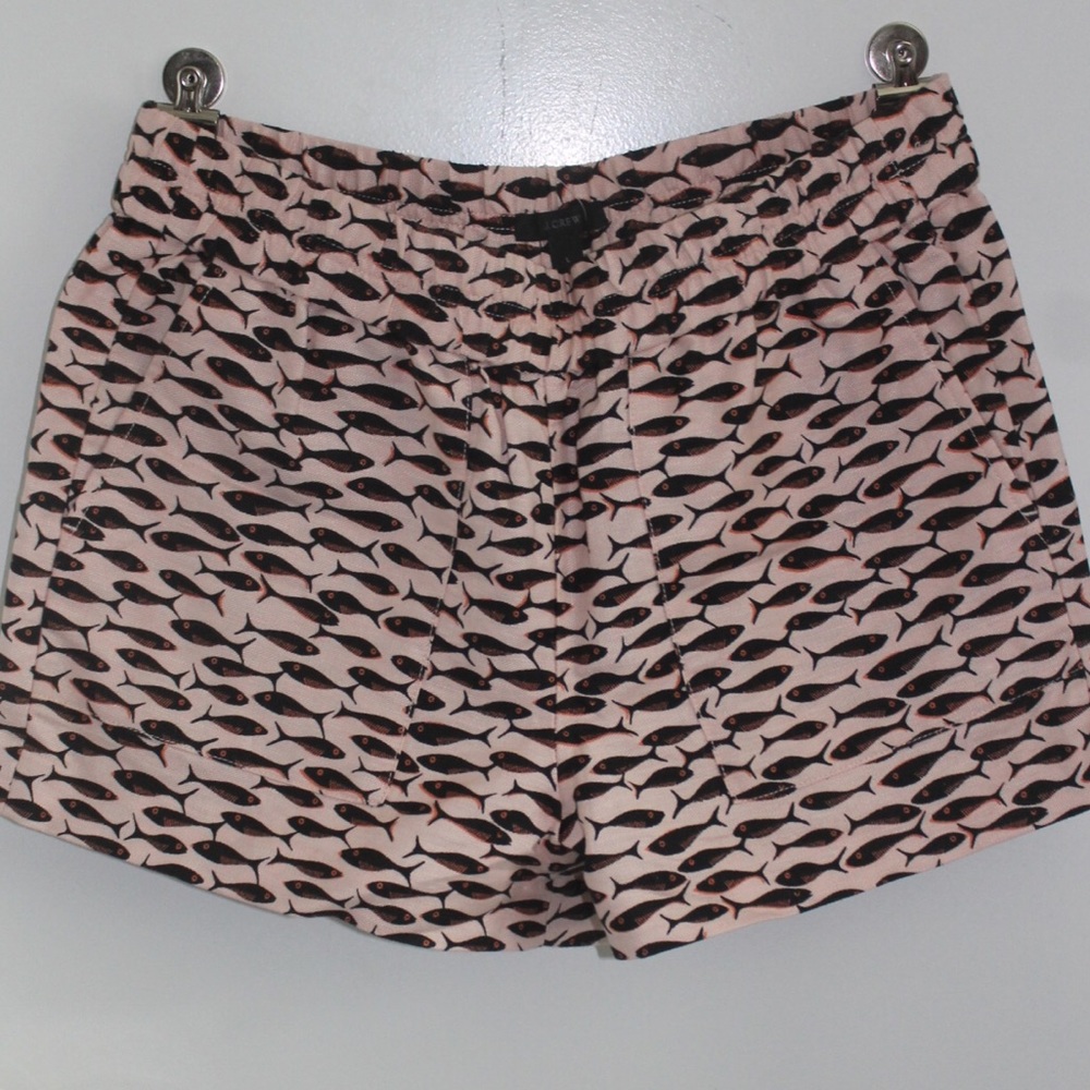 J. Crew fish shorts