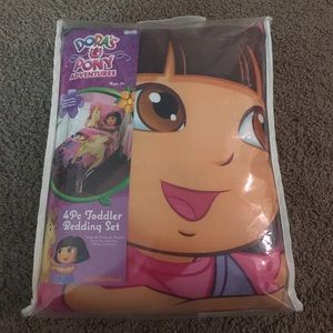 Dora The Explorer Toddler Bed Set