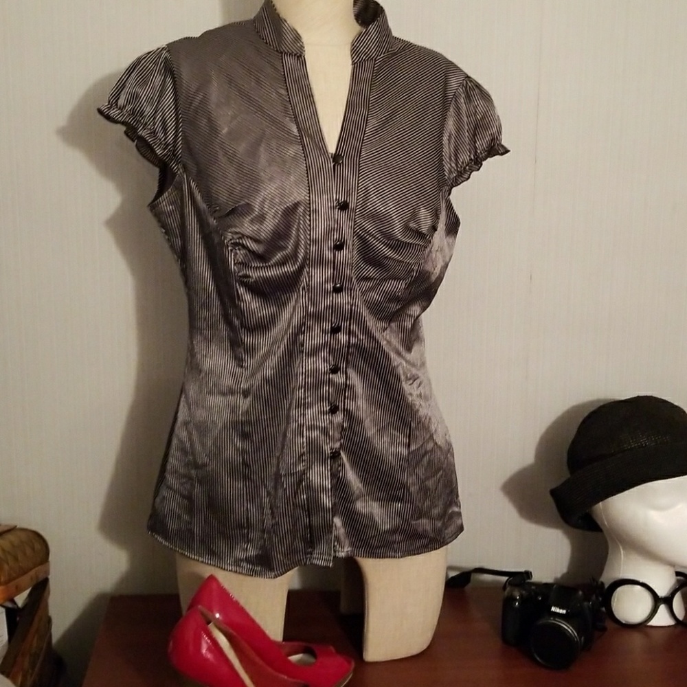 Striped Button down shirt