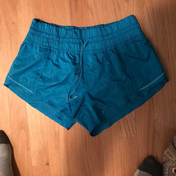 Zella Pants - Zella blue running shorts